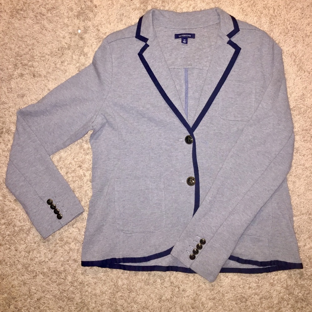 Gray blazer